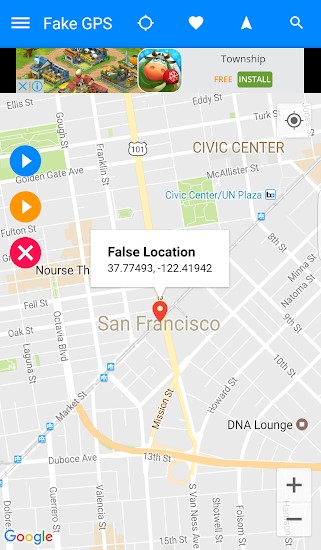 fake GPS run for Android